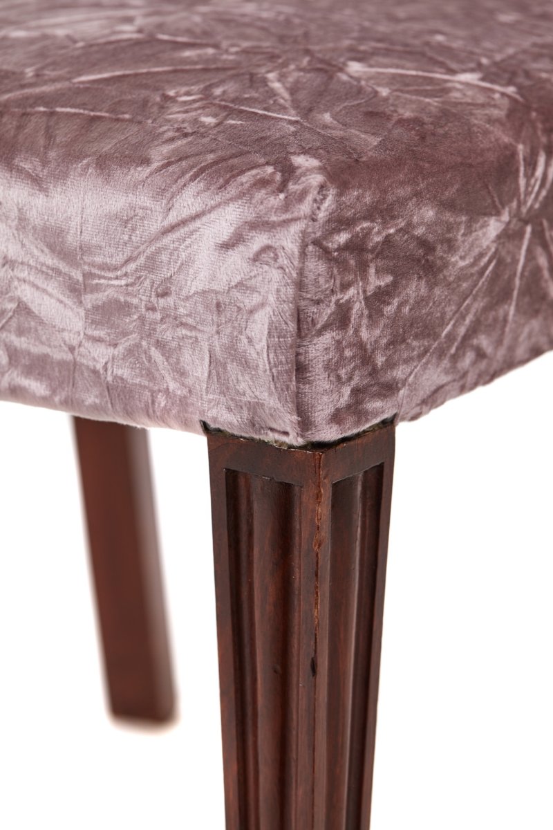 Pair of Mahogany Hepplewhite Style Side Chairs c.1890 - Image 9